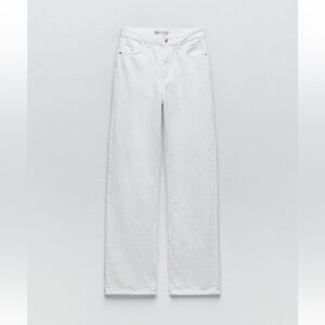 Zara High Rise Z1975 Straight Leg Jean